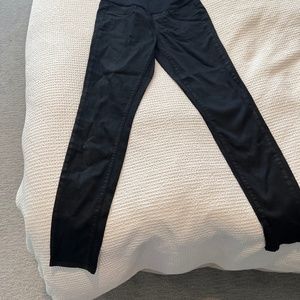 Paige Maternity Jeans, Black , Size 27